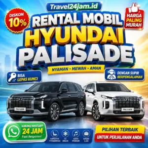 Harga Sewa Hyundai Palisade di Semarang Turun 10% Bebas Pilih Dengan Sopir Atau Lepas Kunci