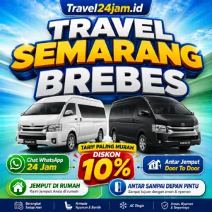 Tiket Travel Semarang Brebes Diskon 10% Langsung Gas Tanpa Ribet!