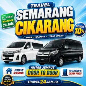 Tiket Travel Semarang Cikarang Diskon 10% Langsung Gas Tanpa Ribet!