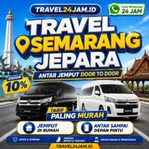 Tiket Travel Semarang Jepara Diskon 10% Langsung Gas Tanpa Ribet!