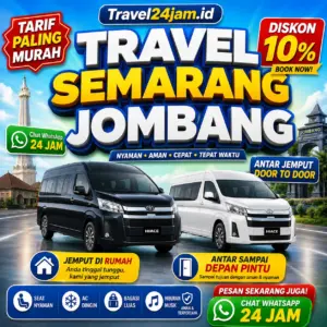Tiket Travel Semarang Jombang Diskon 10% Langsung Gas Tanpa Ribet!
