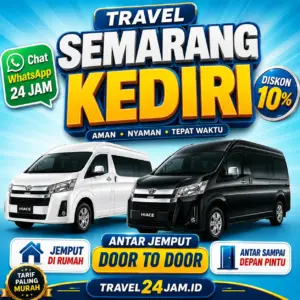 Tiket Travel Semarang Kediri Diskon 10% Langsung Gas Tanpa Ribet!