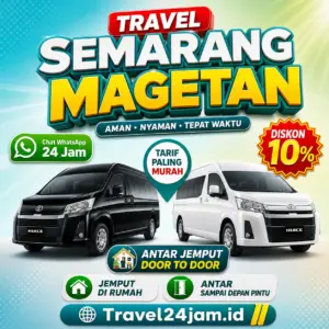 Tiket Travel Semarang Magetan Diskon 10% Langsung Gas Tanpa Ribet!