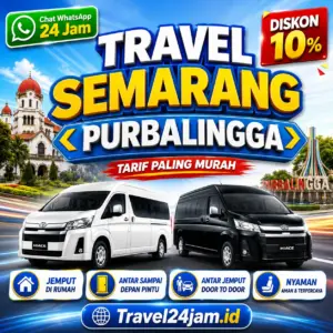 Tiket Travel Semarang Purbalingga Diskon 10% Langsung Gas Tanpa Ribet!