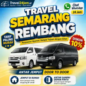 Tiket Travel Semarang Rembang Diskon 10% Langsung Gas Tanpa Ribet!