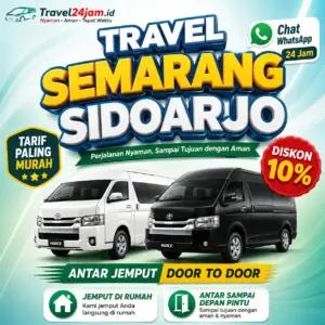 Tiket Travel Semarang Sidoarjo Diskon 10% Langsung Gas Tanpa Ribet!