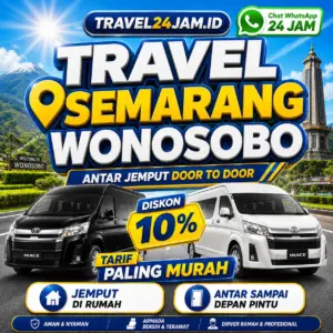 Tiket Travel Semarang Wonosobo Diskon 10% Langsung Gas Tanpa Ribet!